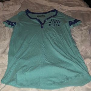 Pink sleep T-shirt dress